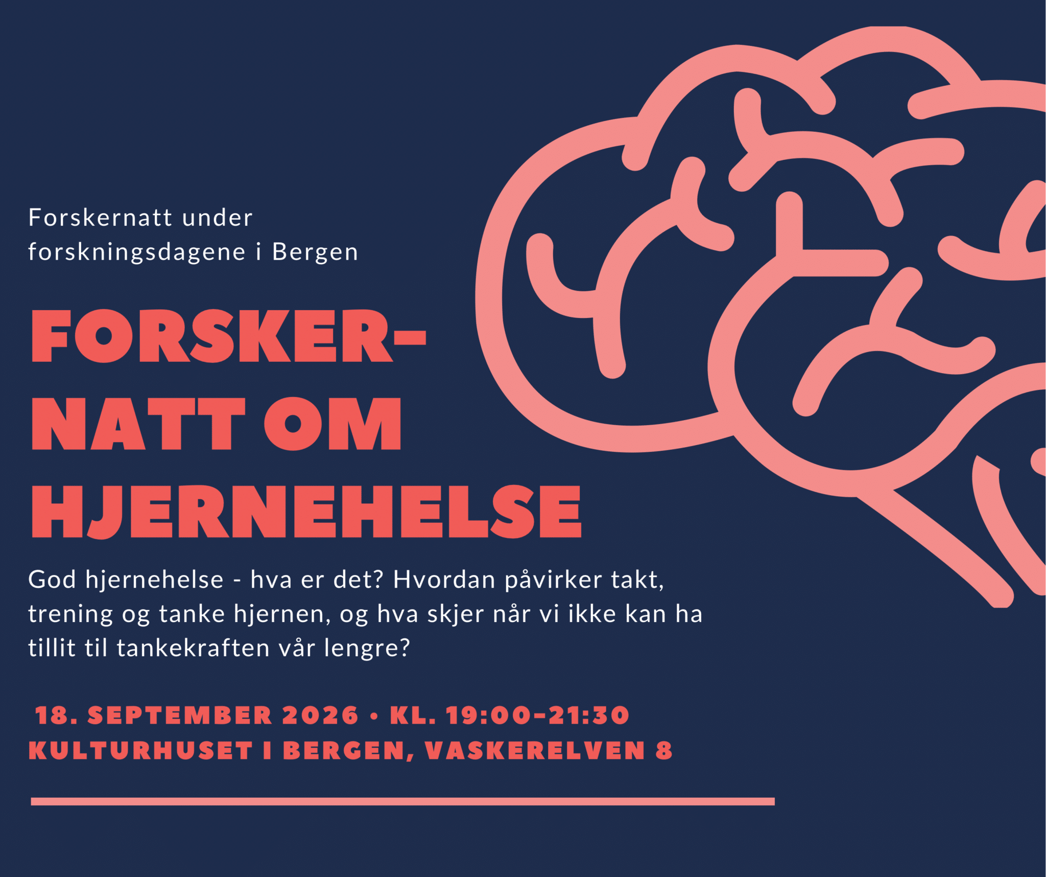 Hjernehelse: En forskernatt om takt, trening og tanke - Alrek